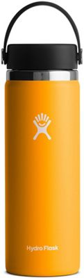  Hydro Flask 20 oz. Water Bottle - Stainless Steel, Reusable,  Vacuum Insulated- Wide Mouth with Leak Proof Flex Cap : Home & Kitchen