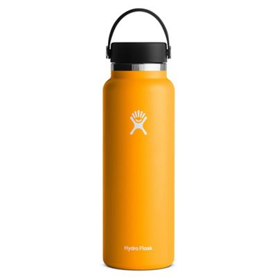  Hydro Flask Water Bottle - Stainless Steel & Vacuum Insulated -  Wide Mouth 2.0 with Leak Proof Flex Cap - 40 oz, Spearmint : Sports &  Outdoors