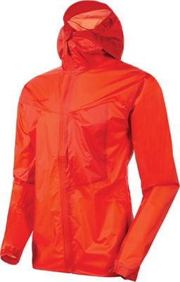 Mammut Men's Kento Light HS Hooded Jacket - Small, Spicy