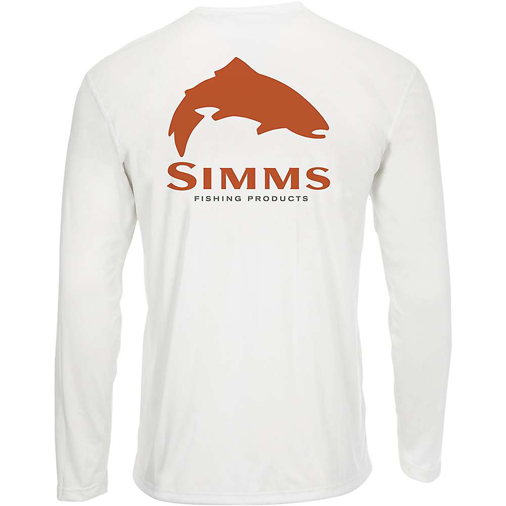 SALE Simms Solar Tech Tee Redfish Sterling XL NEW FREE SHIPPING 