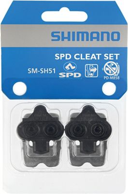 Shimano SM-SH51 Cleat & Nut Set - Single Release