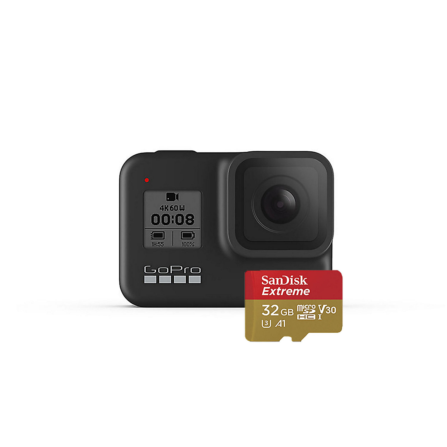 Gopro Hero8 Black Camera With 32gb Sd Card Moosejaw