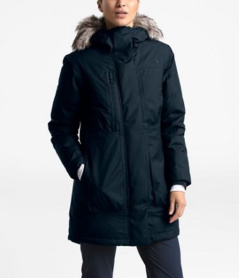 north face parka with fur hood