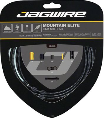 Jagwire Elite Mountain Ultra-Slick Link Shift Kit for SRAM/Shimano
