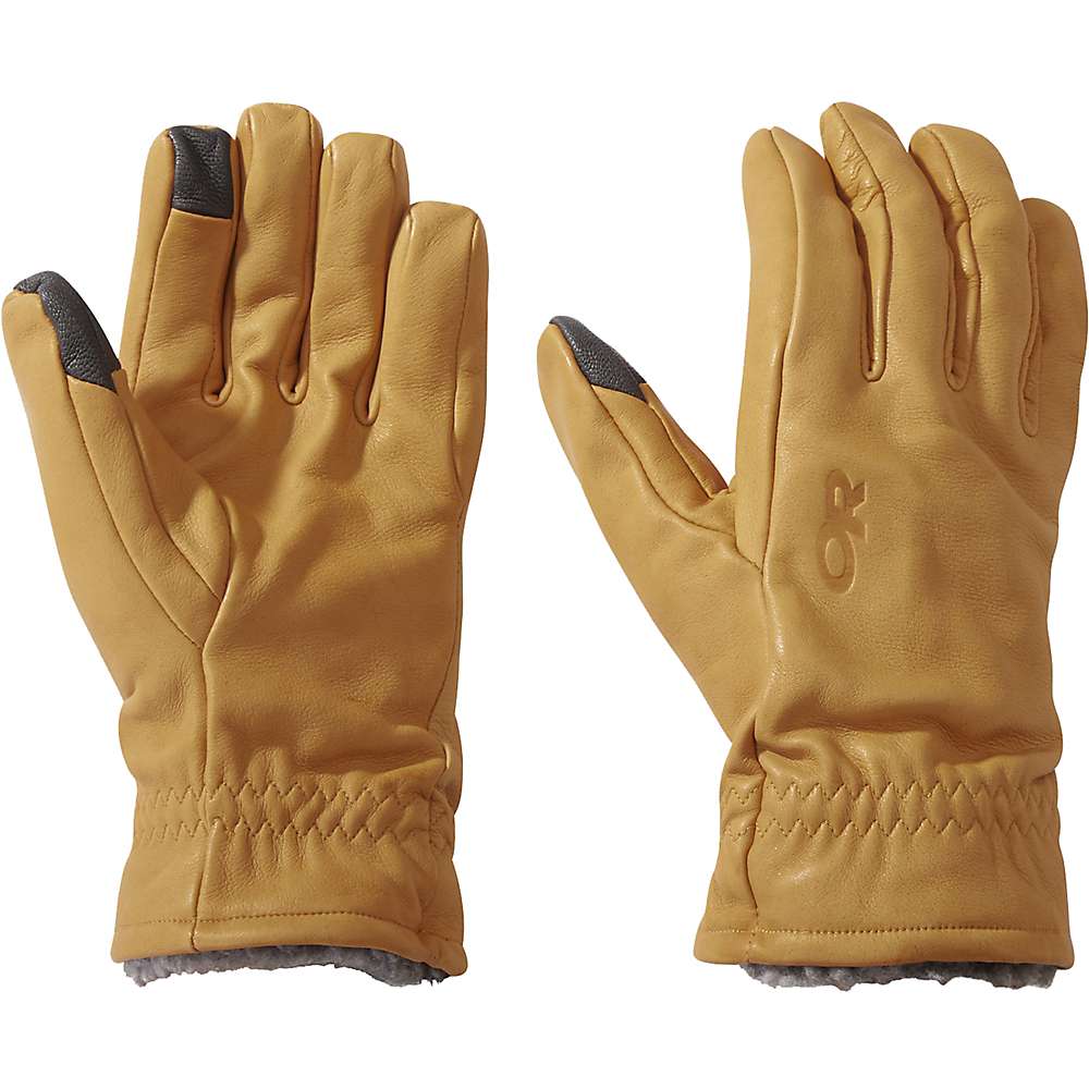 Outdoor Research Flurry Sensor Gloves Men's Grizzly Brown X-Large 