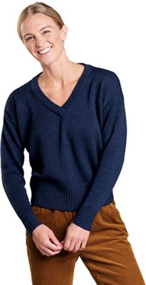 Toad & Co Women's Deerweed V-Neck Sweater