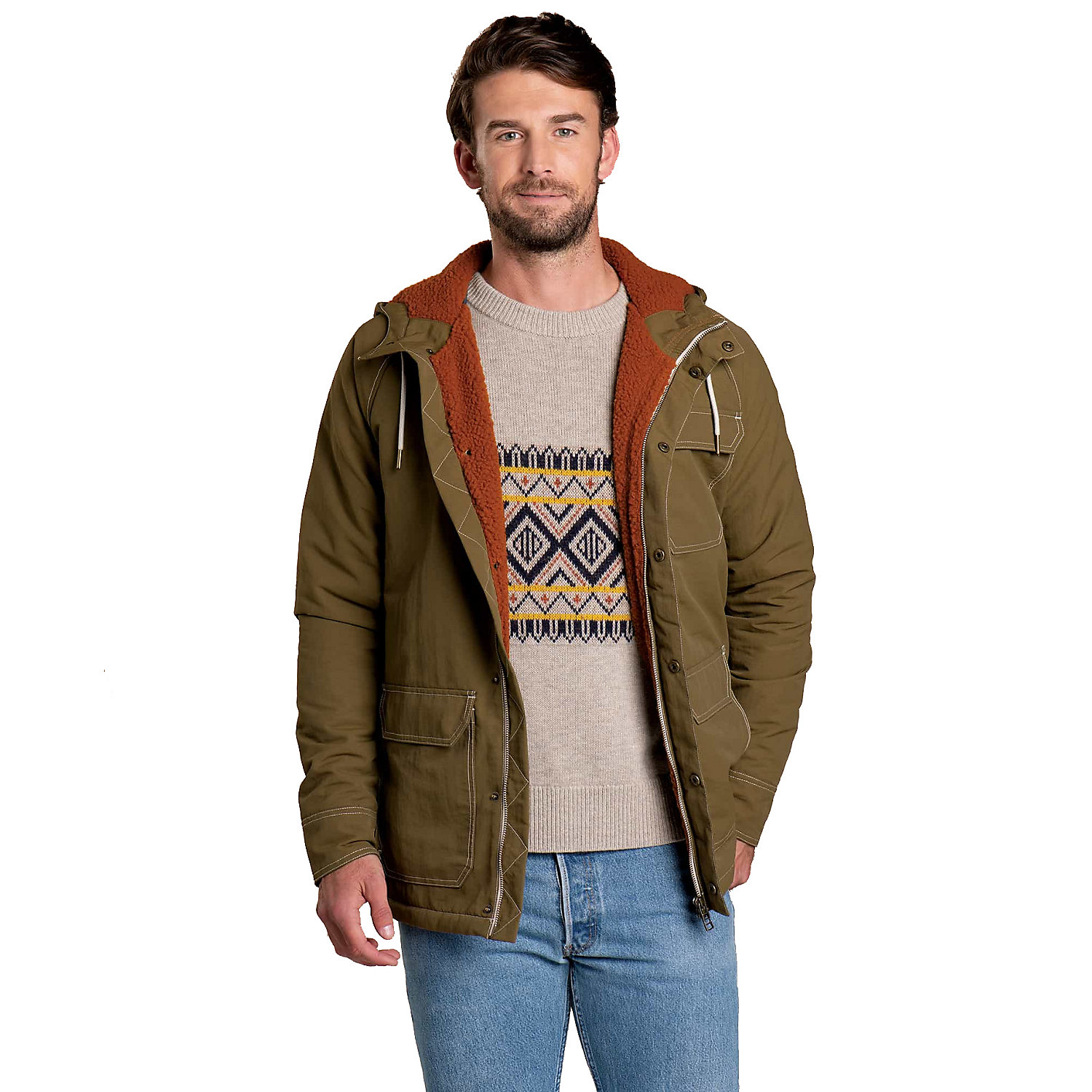 Toad & Co Mens Forester Pass Sherpa Parka