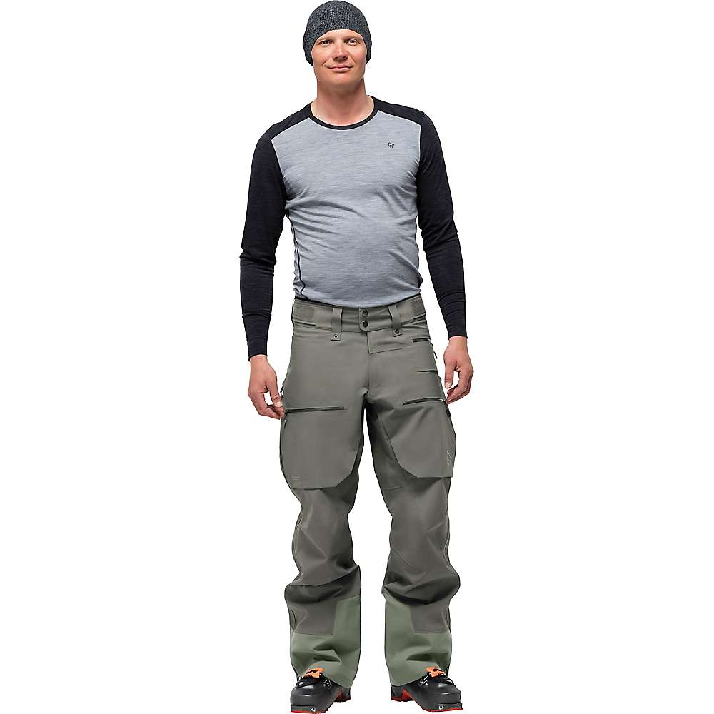 Norrona Men's Lofoten GTX Pro Pant - Small, Castor Grey