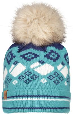 Obermeyer Teen Girls Riverside Faux Fur Pom Hat 