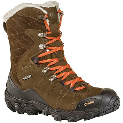 oboz women's bridger 9 in insulated bdry boot