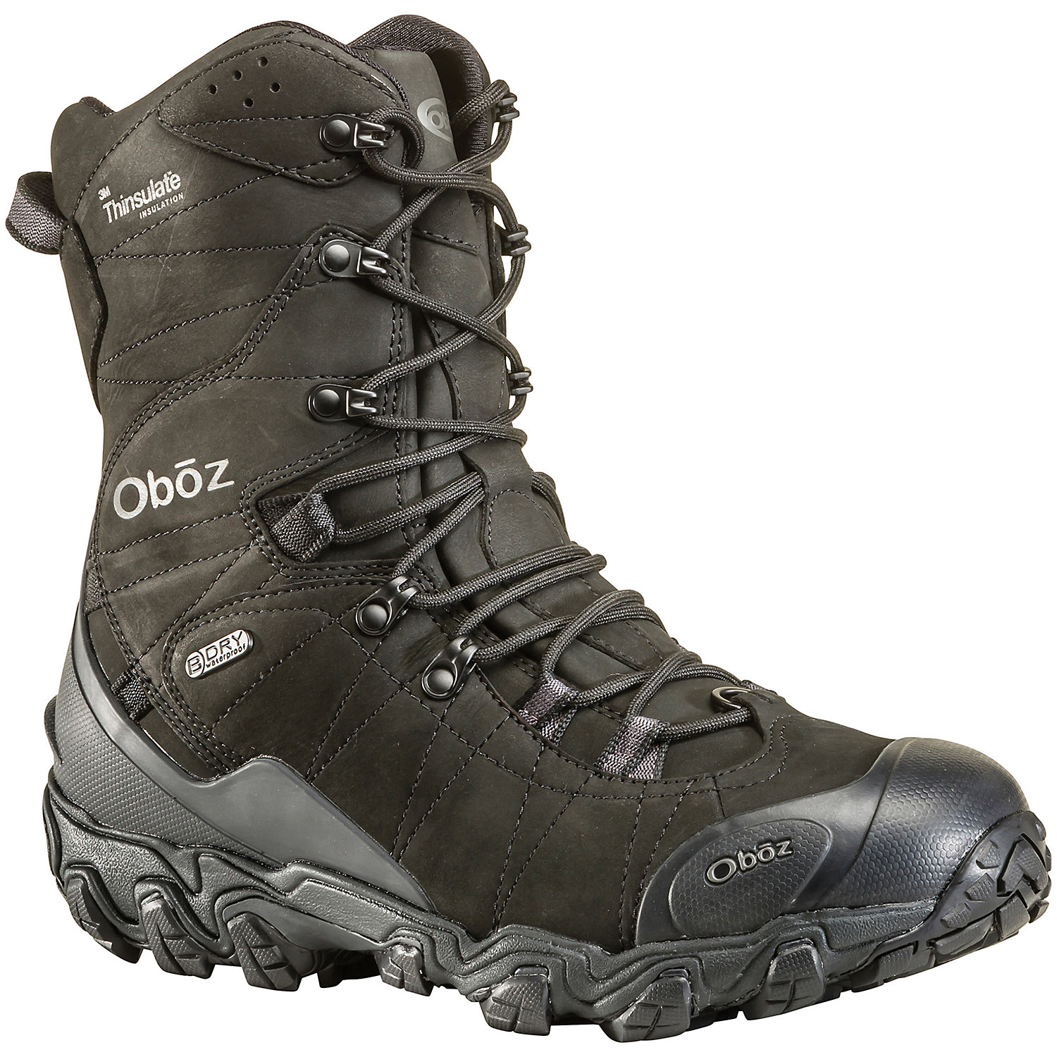 Oboz Mens Bridger 10IN Insulated B-Dry Boot