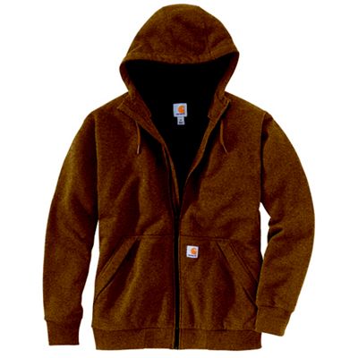 Carhartt Men's Rain Defender Loose Fit Midweight Thermal Lined Full-Zip Hooded Sweatshirt