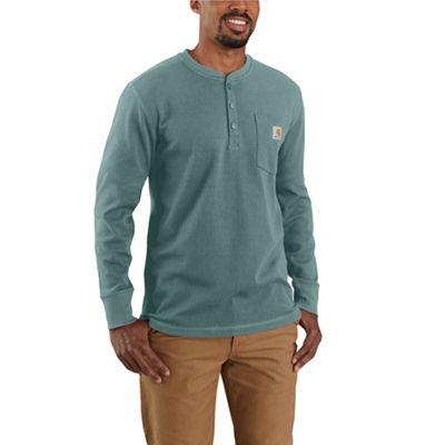 carhartt relaxed fit heavyweight thermal half zip