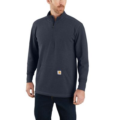 carhartt relaxed fit heavyweight thermal half zip