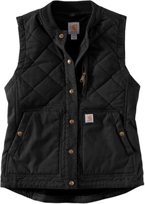 Carhartt Women's Rugged Flex Canvas Rib Collar Vest Moosejaw