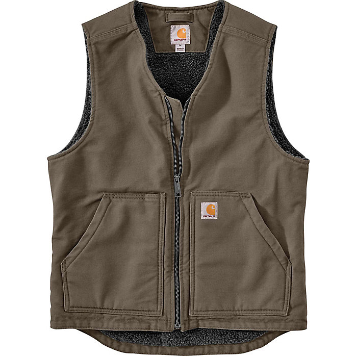 Carhartt mens Super Dux Relaxed Fit Sherpa-lined Vest Big & Tall 