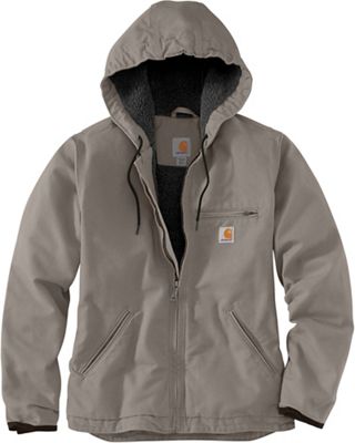 Carhartt Loose-Fit Washed Duck Sherpa-Lined Jacket for Ladies