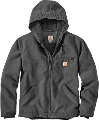 Carhartt Men's Washed Duck Sherpa-Lined Jacket