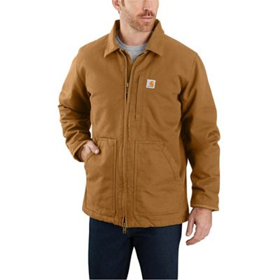  Carhartt Men's Loose Fit Washed Duck Flannel-Lined
