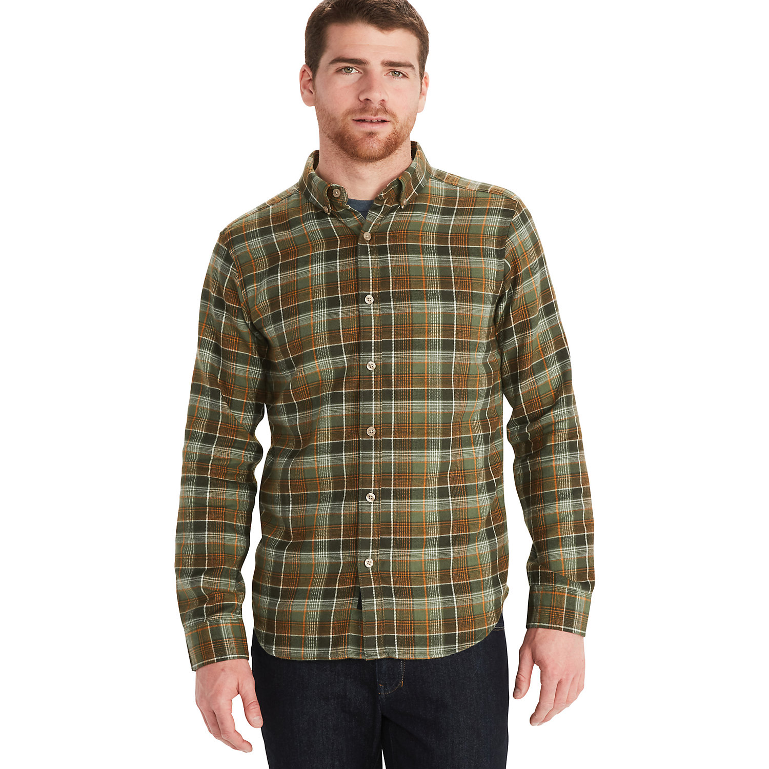 Marmot Mens Harkins Lightweight Flannel LS Shirt