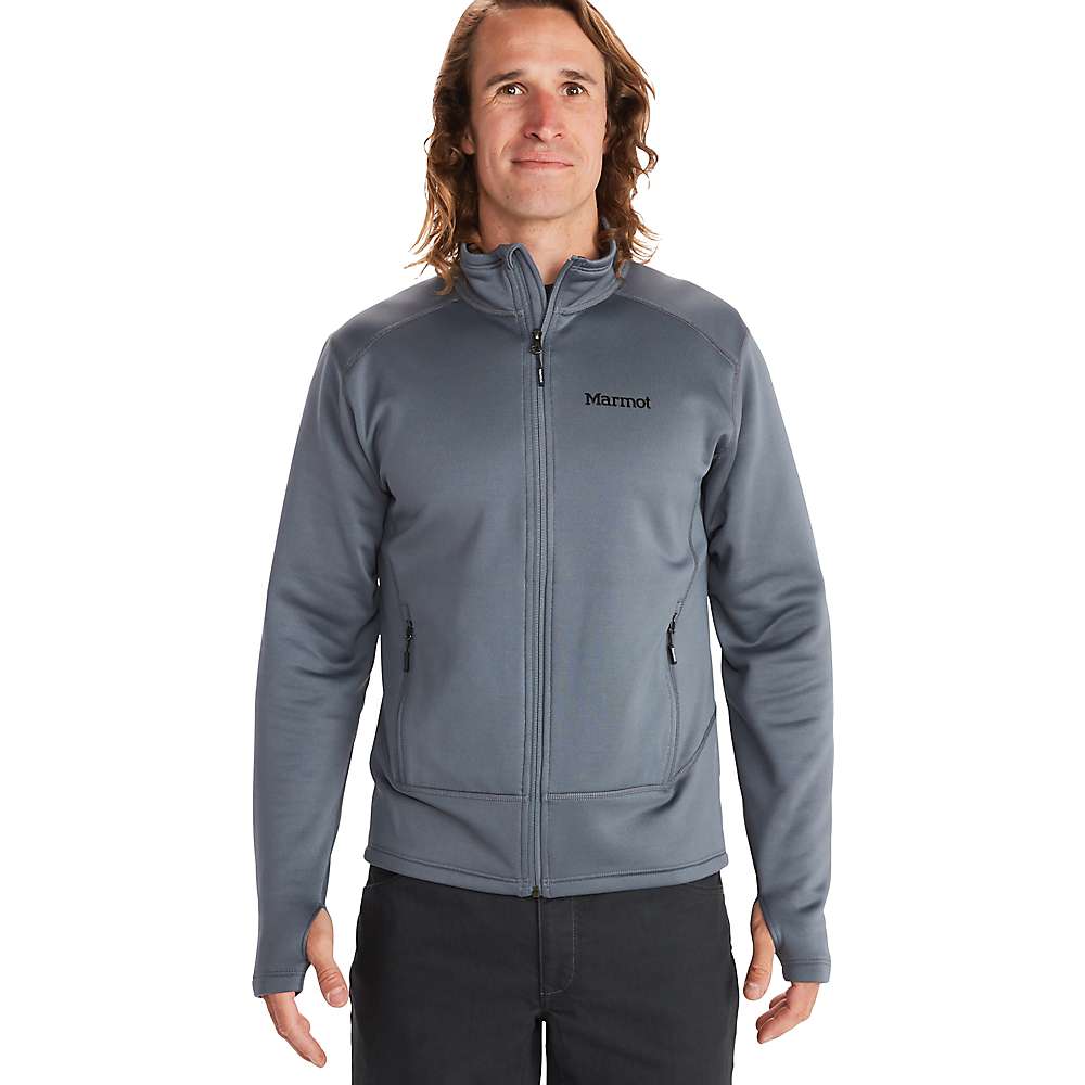 Marmot Polartec Power Stretch Full Zip Jacket Men's M-L 