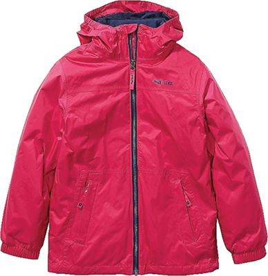 YoungSoul Kids Geometric Print Raincoat Waterproof Jacket Detachable Hood 