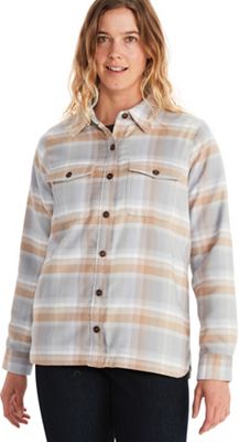 Marmot Women's Ridgefield Sherpa Lined LS Flannel Shirt