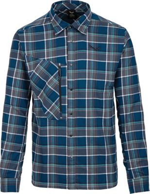 Salewa Mens Fanes Flannel 4 Polarlite LS Shirt