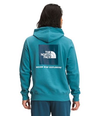 The North Face Men's Box NSE Pullover Hoodie - Shady Blue/TNF Black