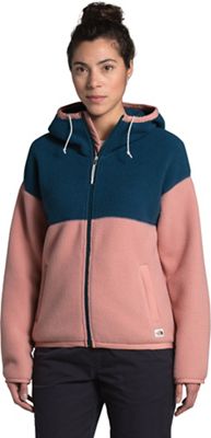 north face zip up fleece hoodie women's
