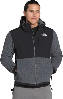 The North Face Men's Denali 2 Hoodie - Medium, Charcoal Grey Heather