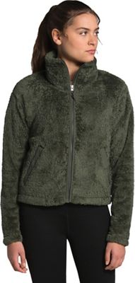 womens north face furry fleece vest