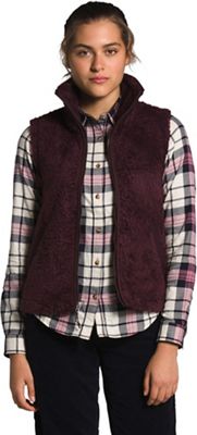 furry fleece vest