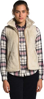 the north face furry fleece vest