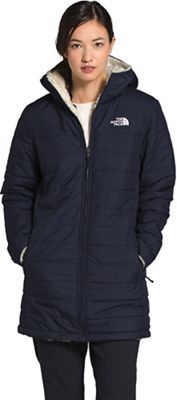 The North Face Mossbud Insulated reversible jacket in black