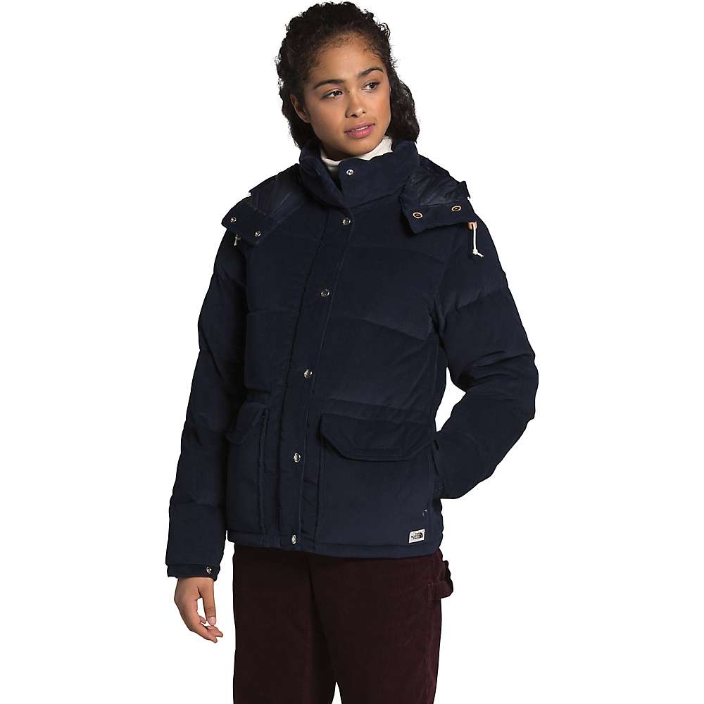 The North Face Women's Sierra Down Corduroy Parka - Small, Aviator Navy