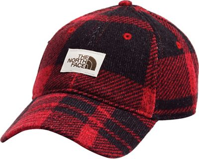 north face red cap