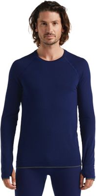 Icebreaker Mens 200 Zone Seamless LS Crewe