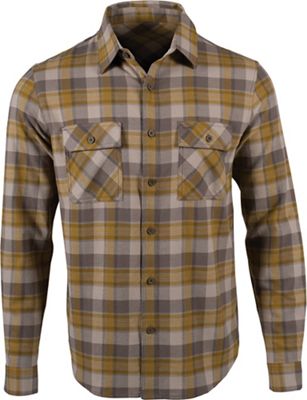 Mountain Khakis Men's Park Flannel Shirt - Large - Mahogany