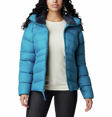 women's down hooded coat