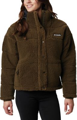 olive green fleece jacket women's