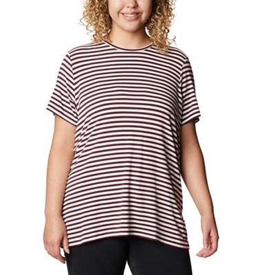 Columbia Women's Essential Elements Striped SS Shirt