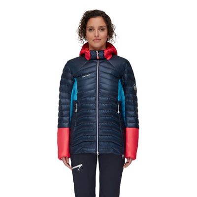 Mammut Women's Eigerjoch Advanced IN Hooded Jacket - XS, Night / Azalea