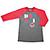 Item color: Heather Grey / Red