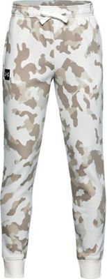 men's ua rival fleece patterned joggers