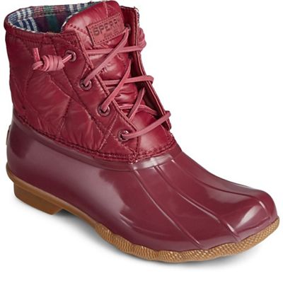 Sperry Womens Saltwater Nylon Quilted Boot