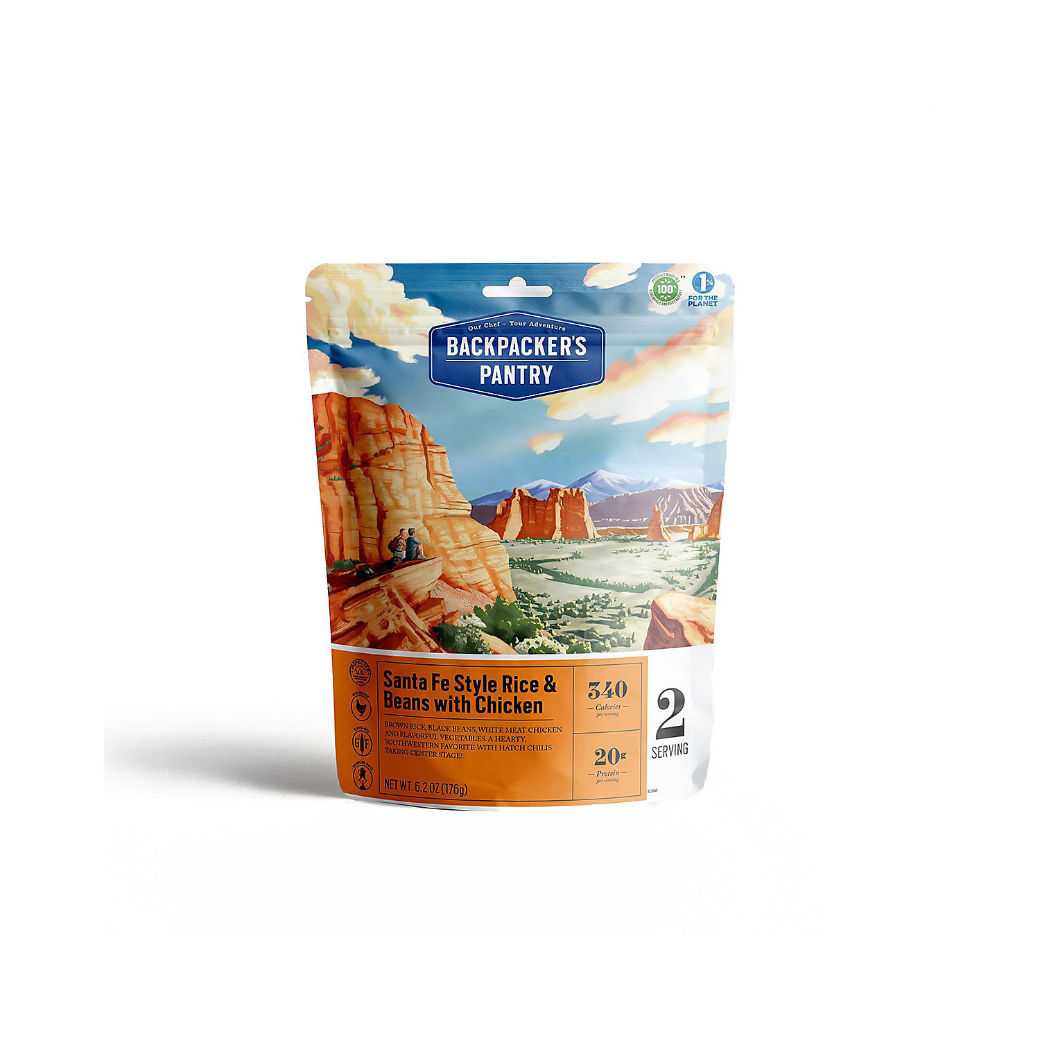 Backpackers Pantry Santa Fe Rice & Beans w/ Chicken