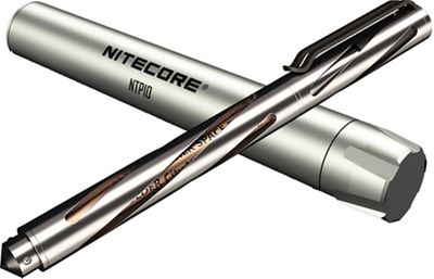 NITECORE NTP10 Titanium Tactical Pen with Tungsten Steel Tip