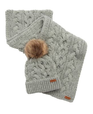 Barbour Women's Penshaw Beanie And Scarf Set