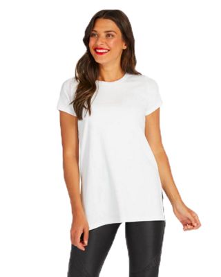 Spanx Women's Perfect Length SS Top